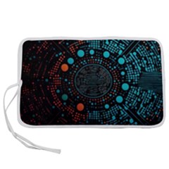 Big Data Abstract Abstract Background Pen Storage Case (m) by Pakemis