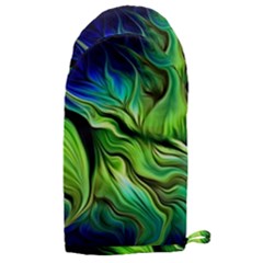 Fractal Art Pattern Abstract Fantasy Digital Microwave Oven Glove by Jancukart