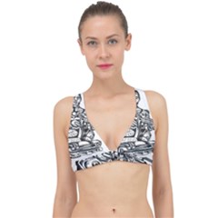 Scarface Movie Traditional Tattoo Classic Banded Bikini Top by tradlinestyle