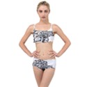 Scarface Movie Traditional Tattoo Layered Top Bikini Set View1