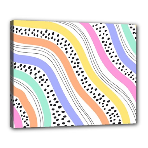Background Abstract Wallpaper Canvas 20  X 16  (stretched) by Ravend