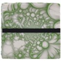Green Abstract Fractal Background Texture Seat Cushion View4