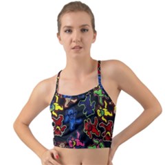 Bears Colors Dead Head Deadhead Grateful Dead Mini Tank Bikini Top by Sapixe