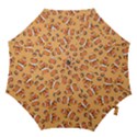 Fish Clownfish Orange Background Hook Handle Umbrellas (Medium) View1