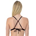 Folding Fan Seamless Pattern Reversible Tri Bikini Top View4