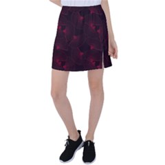 Folding Fan Seamless Pattern Tennis Skirt by Pakemis