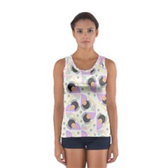 Pattern Pastel Drawing Art Sport Tank Top  by Uceng
