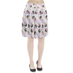 Pattern Pastel Drawing Art Pleated Skirt by Uceng