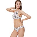 Pattern Pastel Drawing Art Banded Triangle Bikini Set View2
