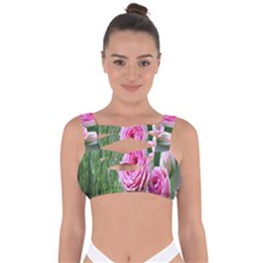 Flowers Bandaged Up Bikini Top by artworkshop