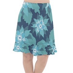 Graphic Design Wallpaper Abstract Fishtail Chiffon Skirt by Ravend