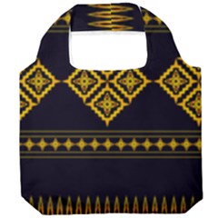 Abstract Antique Architecture Art Artistic Artwork Foldable Grocery Recycle Bag by Ravend
