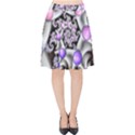 Background Fractal Annotation Sample Fantasy Velvet High Waist Skirt View1