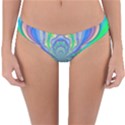 Fractal Geometry Mathematics Gradient Ovals Math Reversible Hipster Bikini Bottoms View1