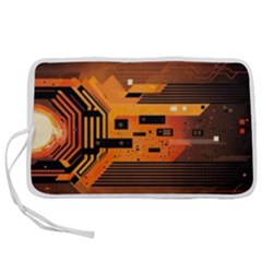 Technology Design Tech Computer Future Business Pen Storage Case (m) by Ravend