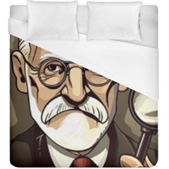 Ai Generated Psychotherapist Psychology Therapy Duvet Cover (king Size) by danenraven