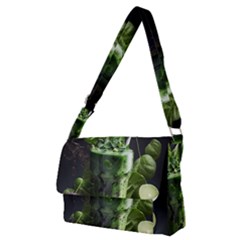 Ai Generated Drink Spinach Smooth Apple Ginger Full Print Messenger Bag (m) by danenraven