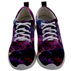 Landscape Landscape Painting Purple Purple Trees Mens Athletic Shoes by danenraven