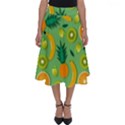 Fruit Tropical Pattern Design Art Pattern Perfect Length Midi Skirt View1