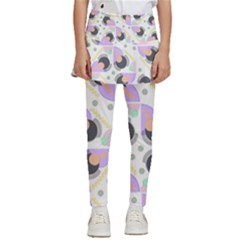 Pattern Pastel Drawing Art Kids  Skirted Pants by Ravend