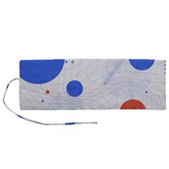 Computer Network Technology Digital Science Fiction Roll Up Canvas Pencil Holder (m) by Ravend