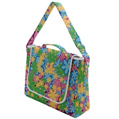 Flower Spring Background Blossom Bloom Nature Box Up Messenger Bag by Ravend