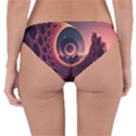 Ai Generated Swirl Space Design Fractal Light 3d Art Reversible Hipster Bikini Bottoms View2