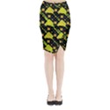 Background Graphic Decor Backdrop Design Art Midi Wrap Pencil Skirt View1