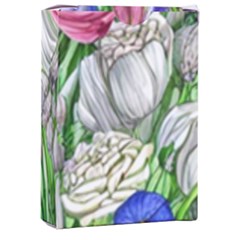 Celestial And Charming Florals Playing Cards Single Design (rectangle) With Custom Box by GardenOfOphir