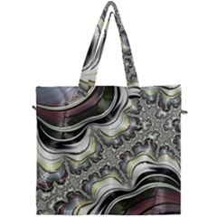 Fractal Background Pattern Texture Abstract Design Art Canvas Travel Bag by Ravend