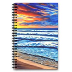 Sandy Beach Dreams 5 5  X 8 5  Notebook by GardenOfOphir