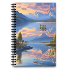 Beautiful Sunset 5 5  X 8 5  Notebook by GardenOfOphir