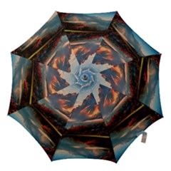 Opulent Sunset Hook Handle Umbrellas (large) by GardenOfOphir