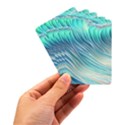 Pastel Ocean Waves Playing Cards Single Design (Rectangle) with Custom Box View3
