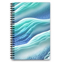 Pastel Beach Wave I 5 5  X 8 5  Notebook by GardenOfOphir