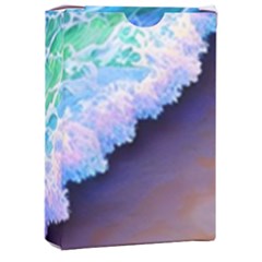 Blue Wave Ii Playing Cards Single Design (rectangle) With Custom Box by GardenOfOphir