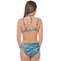 Waves Of The Ocean Ii Double Strap Halter Bikini Set View2