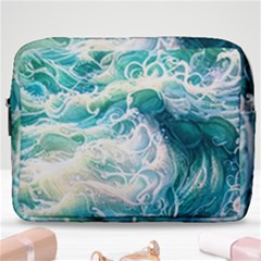 The Endless Sea Make Up Pouch (large) by GardenOfOphir