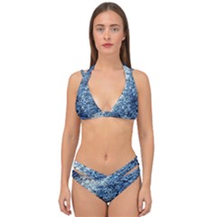 Waves Of The Ocean Double Strap Halter Bikini Set by GardenOfOphir