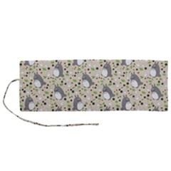 Pattern My Neighbor Totoro Roll Up Canvas Pencil Holder (m) by Jancukart