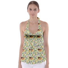 My Neighbor Totoro Pattern Babydoll Tankini Top by Jancukart