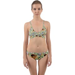 My Neighbor Totoro Pattern Wrap Around Bikini Set by Jancukart