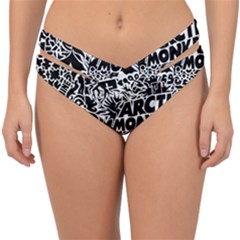 Arctic Monkeys Double Strap Halter Bikini Bottoms by Jancukart