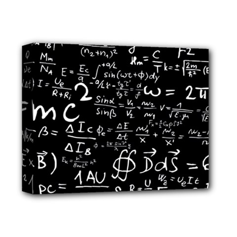 E=mc2 Text Science Albert Einstein Formula Mathematics Physics Deluxe Canvas 14  X 11  (stretched) by Jancukart