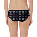 Black And Multicolored Polka Dot Artwork Digital Art Classic Bikini Bottoms View2