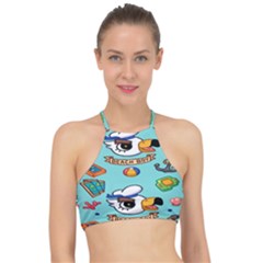 Guillever Wp Racer Front Bikini Top by artworkshop