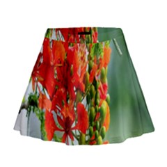 Gathering Sping Flowers Wallpapers Mini Flare Skirt by artworkshop