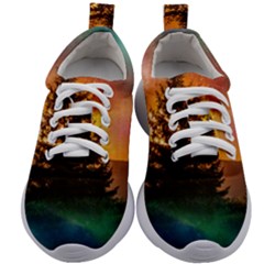 Tree Nature Landscape Fantasy Kids Athletic Shoes by Ravend