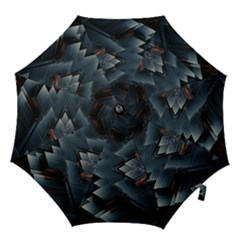 Background Pattern Geometric Glass Mirrors Hook Handle Umbrellas (medium) by Ravend
