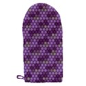 Pattern Seamless Design Decorative Hexagon Shapes Microwave Oven Glove View2